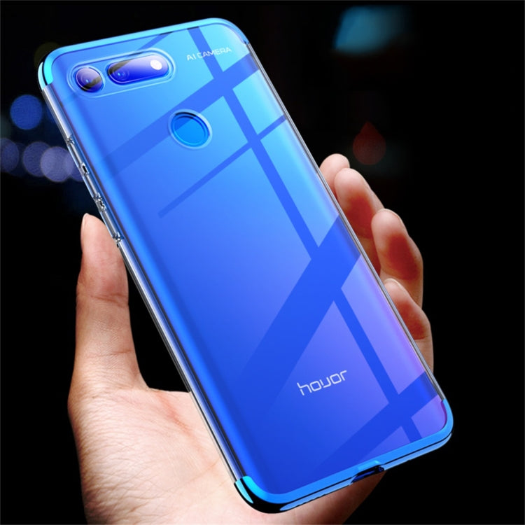 GKK Electroplating Transparent Case for Huawei Honor View 20 (Red)