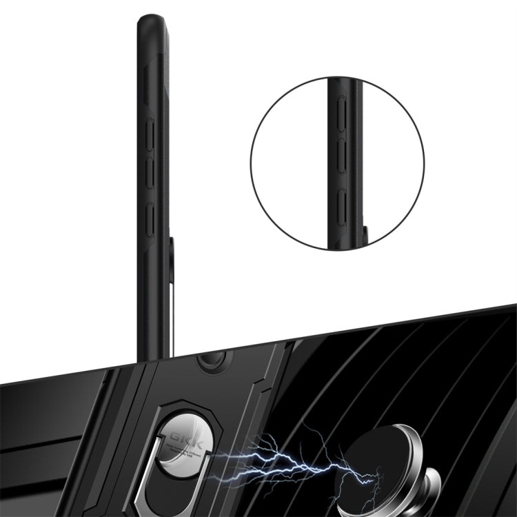 GKK Magnetic 360 Degree Rotation Ring Holder PC + TPU Armor Case for Huawei Honor View 20