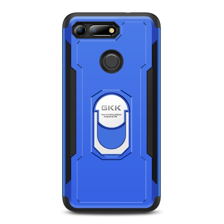 GKK Magnetic 360 Degree Rotation Ring Holder PC + TPU Armor Case for Huawei Honor View 20