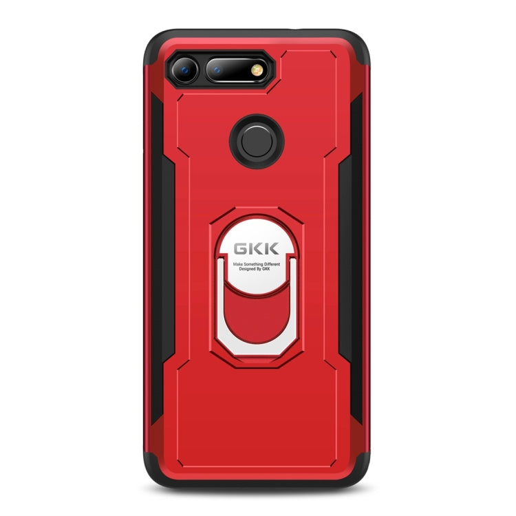 GKK Magnetic 360 Degree Rotation Ring Holder PC + TPU Armor Case for Huawei Honor View 20