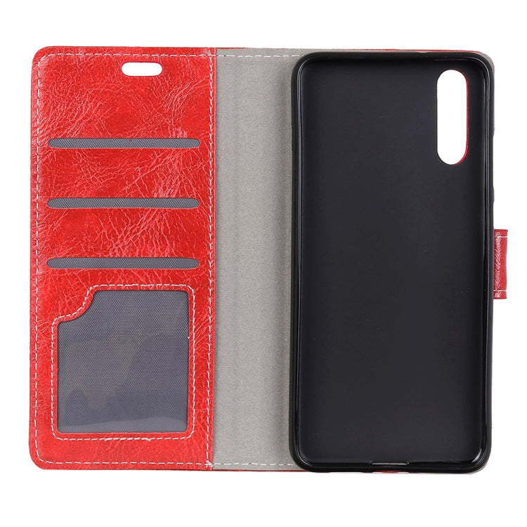 Retro Crazy Horse Texture Horizontal Flip Leather Case for Huawei Y7 Pro (2019) / Enjoy 9, with Holder & Card Slots & Wallet
