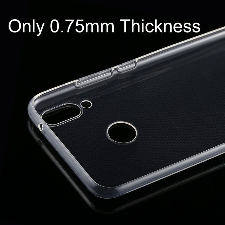 0.75mm Transparent TPU Case for Huawei Y9 2019