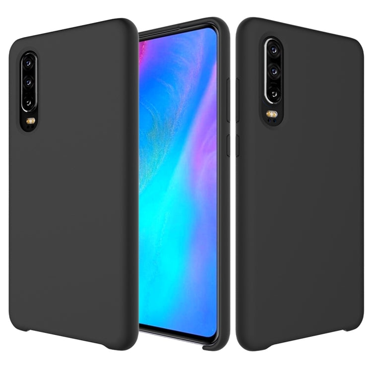 Solid Color Liquid Silicone Dropproof Protective Case for Huawei P30