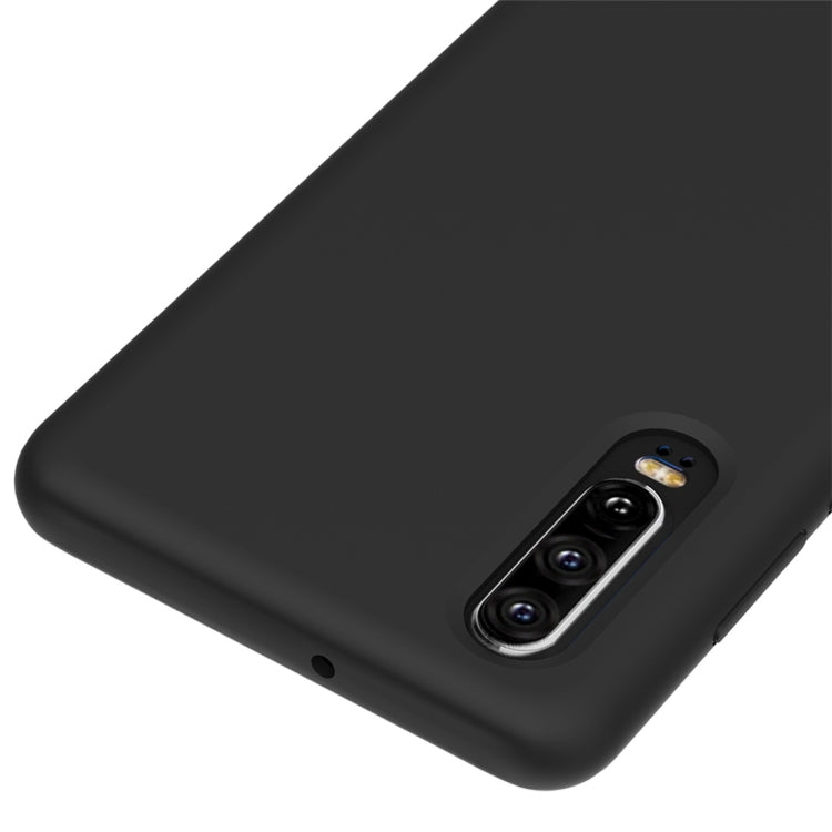 Solid Color Liquid Silicone Dropproof Protective Case for Huawei P30