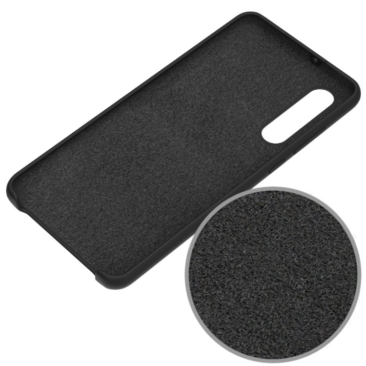 Solid Color Liquid Silicone Dropproof Protective Case for Huawei P30