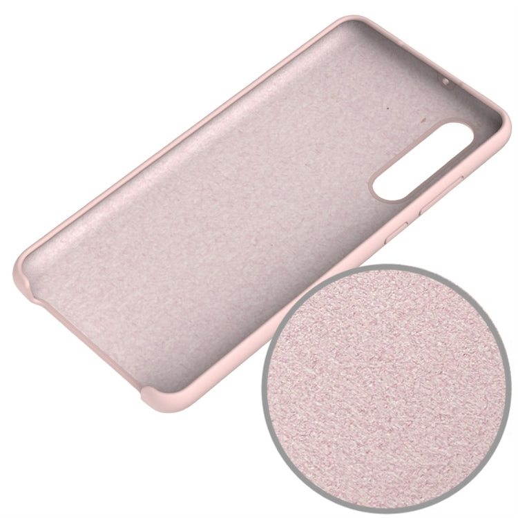 Solid Color Liquid Silicone Dropproof Protective Case for Huawei P30