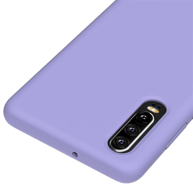 Solid Color Liquid Silicone Dropproof Protective Case for Huawei P30