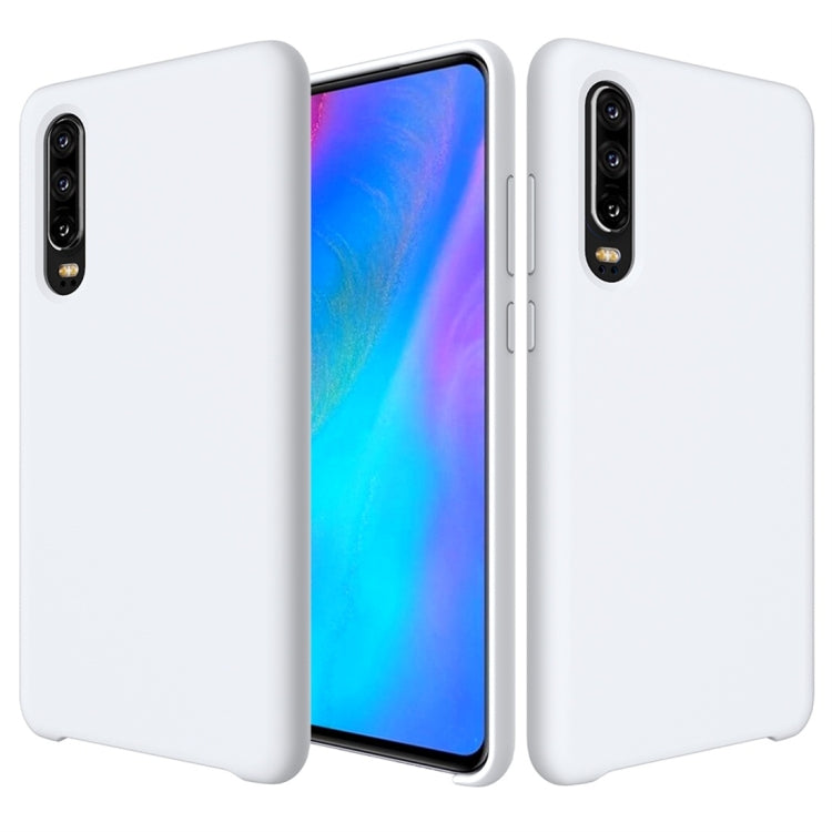 Solid Color Liquid Silicone Dropproof Protective Case for Huawei P30