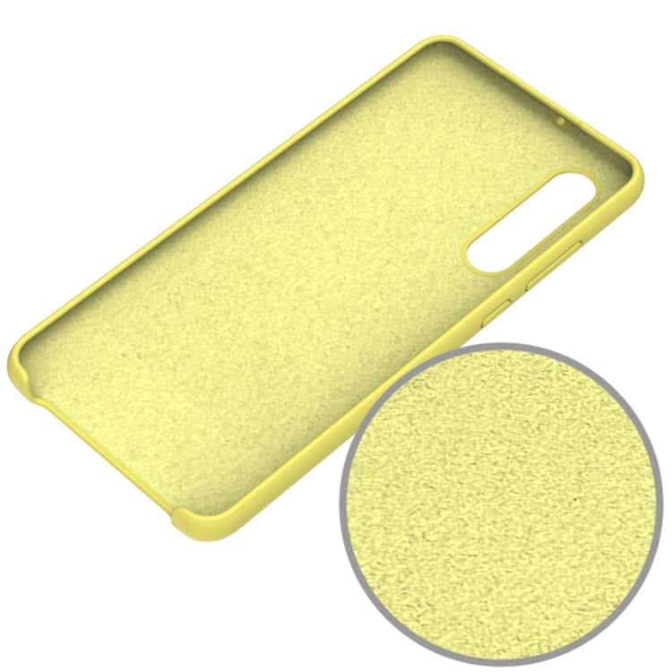 Solid Color Liquid Silicone Dropproof Protective Case for Huawei P30