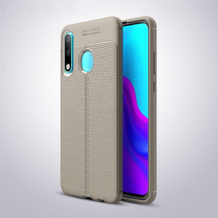 Litchi Texture TPU Shockproof Case for Huawei P30 Lite