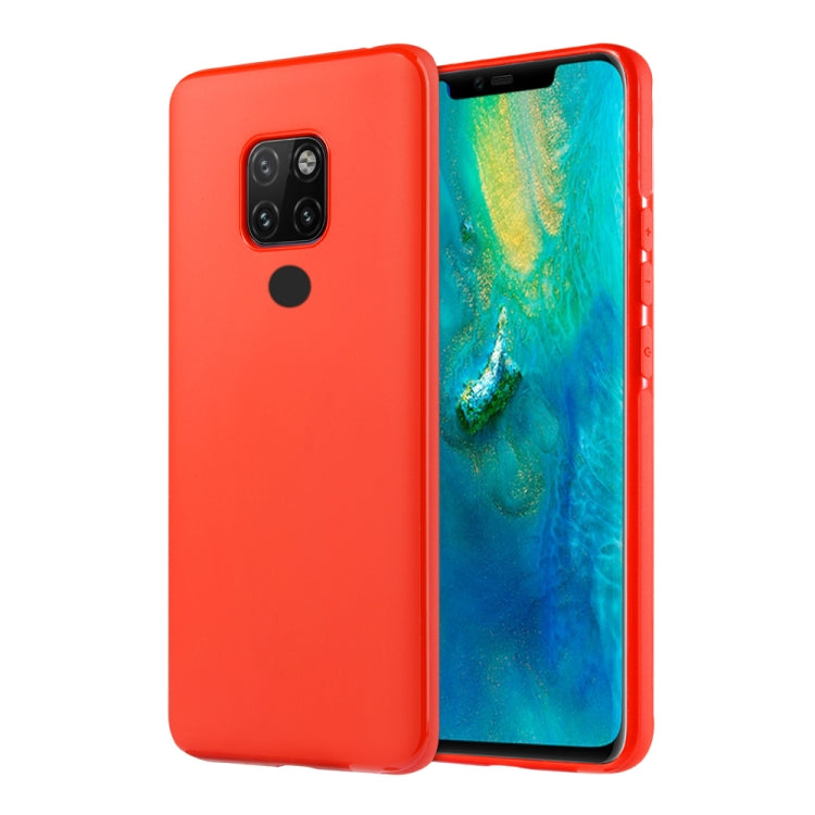 SULADA Car Series Magnetic Suction TPU Case for Huawei Mate 20(Red)