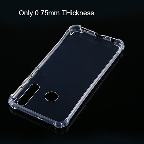 For Huawei Enjoy 9S Four-Corner Shockproof Ultra-Thin Transparent TPU Case