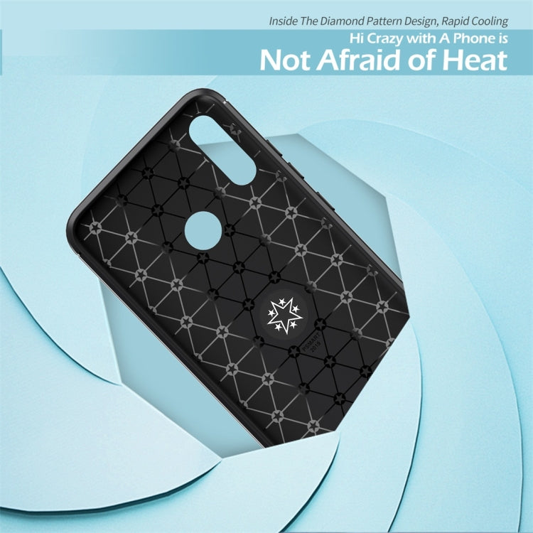 lenuo Shockproof TPU Case for Huawei P Smart (2019), with Invisible Holder