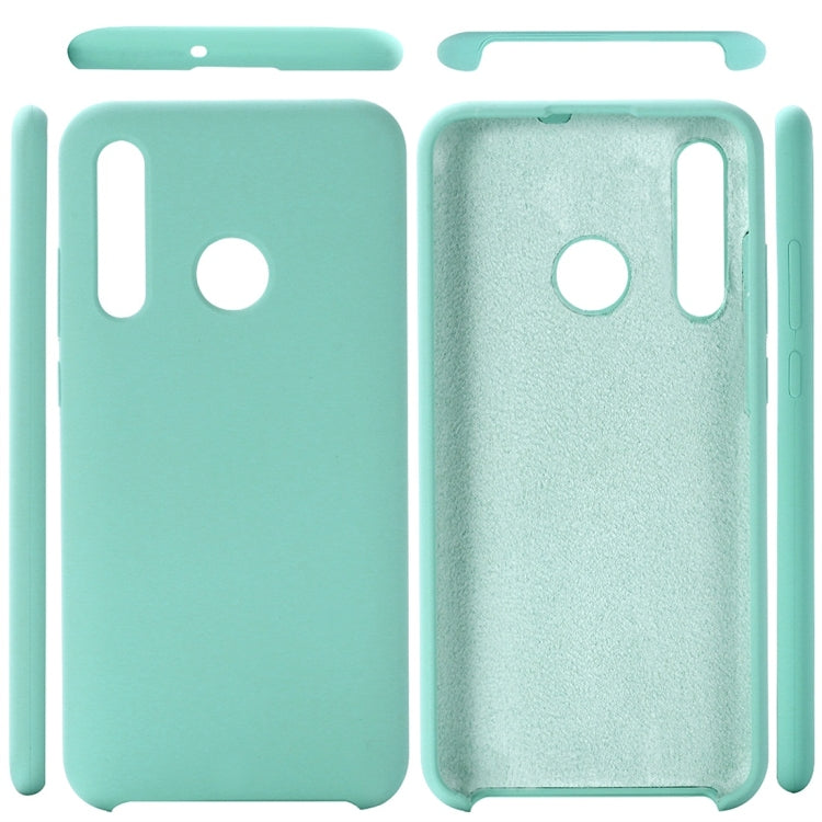 Solid Color Liquid Silicone Dropproof Protective Case for Huawei Honor 10i