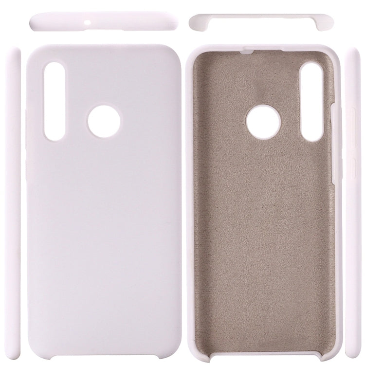 Solid Color Liquid Silicone Dropproof Protective Case for Huawei Honor 10i
