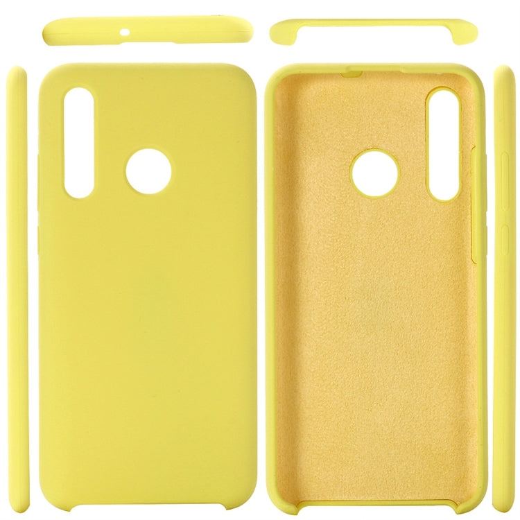 Solid Color Liquid Silicone Dropproof Protective Case for Huawei Honor 10i