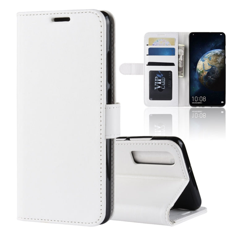 R64 Texture Single Fold Horizontal Flip Leather Case for Huawei P30, with Holder & Card Slots & Wallet
