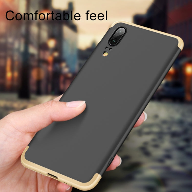 GKK for Huawei P20 PC 360 Degrees Full Coverage Protective Case Back Cover
