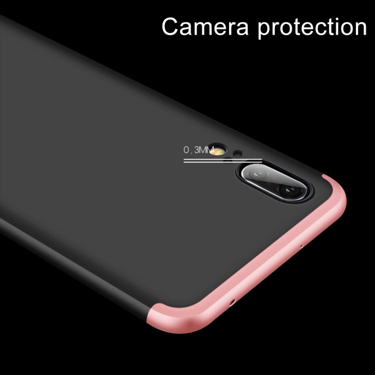 GKK for Huawei P20 PC 360 Degrees Full Coverage Protective Case Back Cover