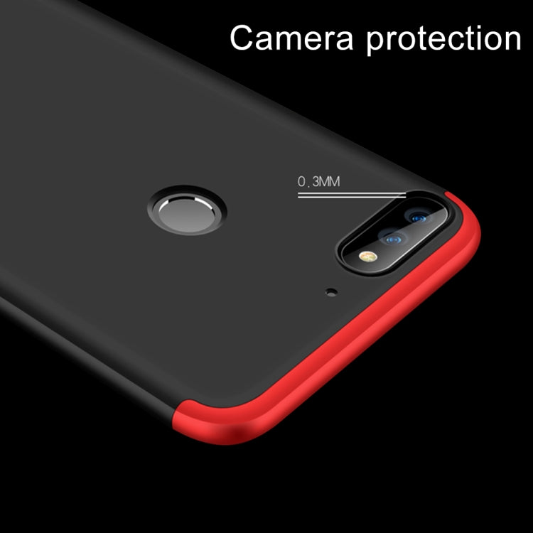 GKK for Huawei Honor Play 7C PC 360 Degrees Full Coverage Protective Case Back Cover Not Available in Russian Version