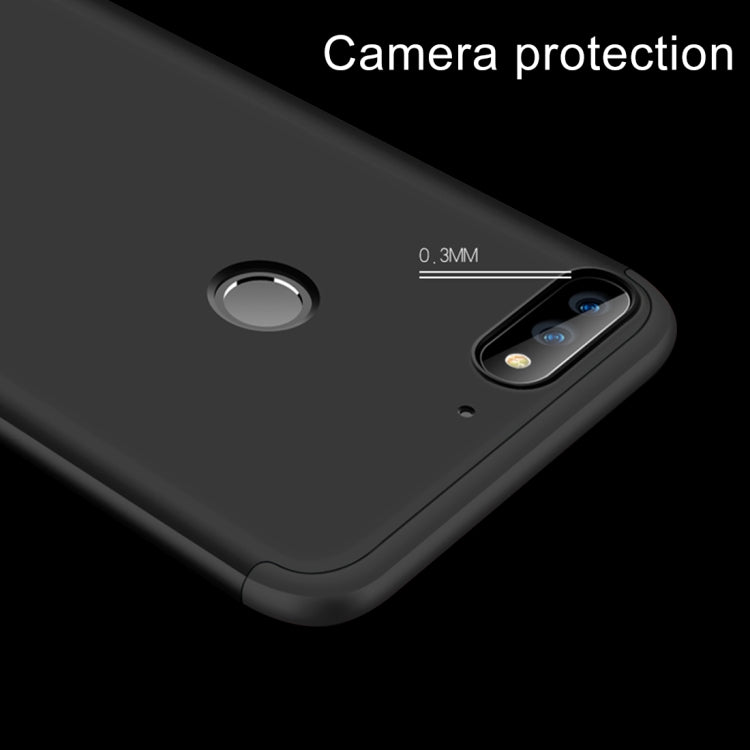 GKK for Huawei Honor Play 7C PC 360 Degrees Full Coverage Protective Case Back Cover Not Available in Russian Version