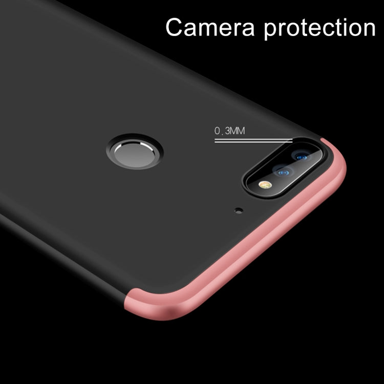 GKK for Huawei Honor Play 7C PC 360 Degrees Full Coverage Protective Case Back Cover Not Available in Russian Version