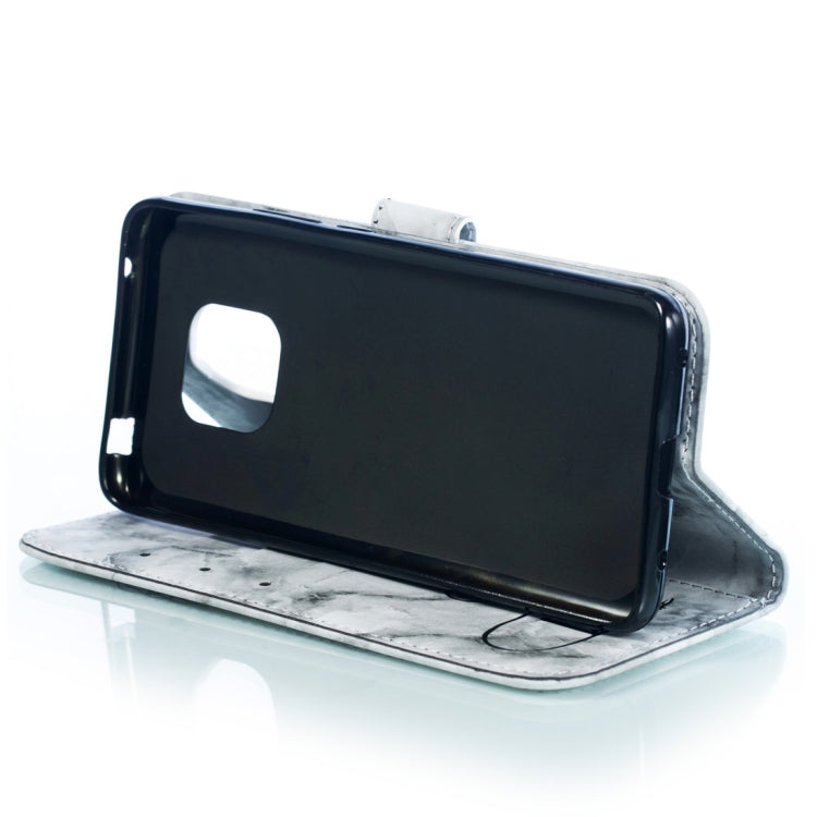 Heart + Marble Pattern Horizontal Flip Leather Case for Huawei Mate 20 Pro, with Holder & Card Slots & Wallet & Lanyard