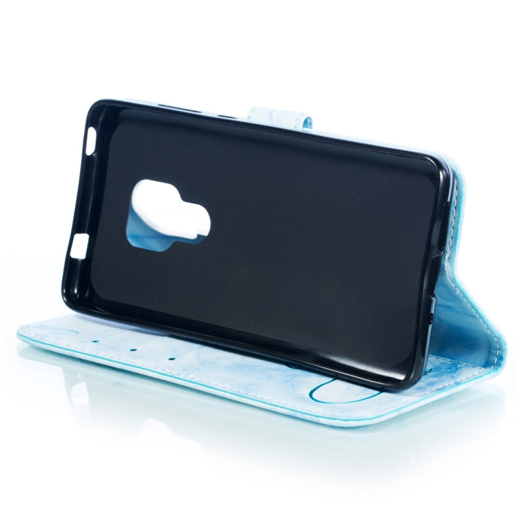 Heart + Marble Pattern Horizontal Flip Leather Case for Huawei Mate 20, with Holder & Card Slots & Wallet & Lanyard