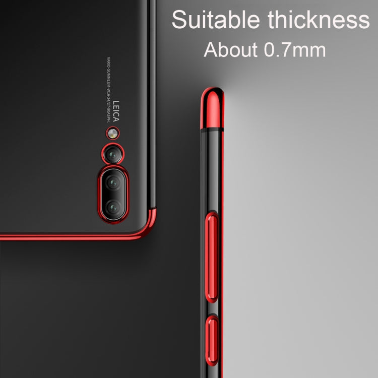 CAFELE Ultra-thin Electroplating Soft TPU Case for Huawei P20 Pro