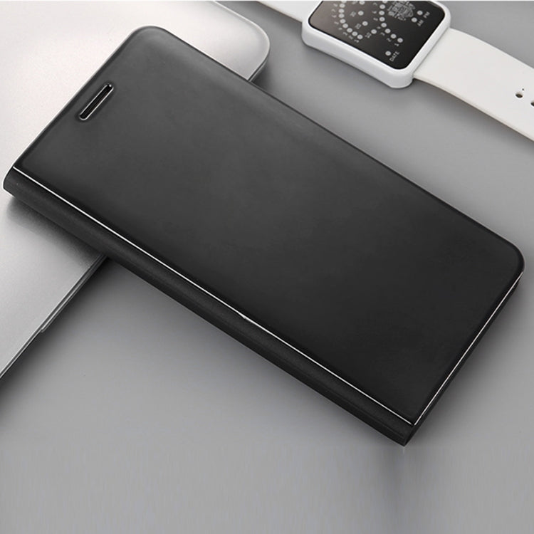 For Huawei  Mate 9 Pro Electroplating PC + PU Horizontal Flip Protective Case with Stand Holder & Sleep / Wake-up Function