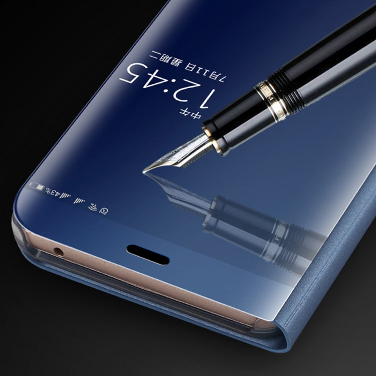 For Huawei  Mate 9 Pro Electroplating PC + PU Horizontal Flip Protective Case with Stand Holder & Sleep / Wake-up Function