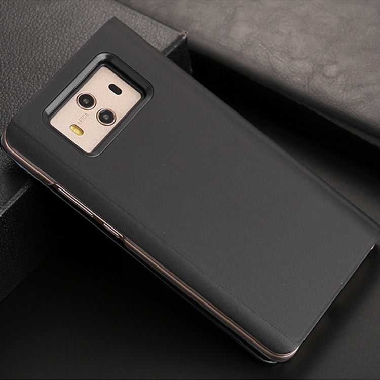 For Huawei  Mate 10 Electroplating PC + PU Horizontal Flip Protective Case with Stand Holder & Sleep / Wake-up Function