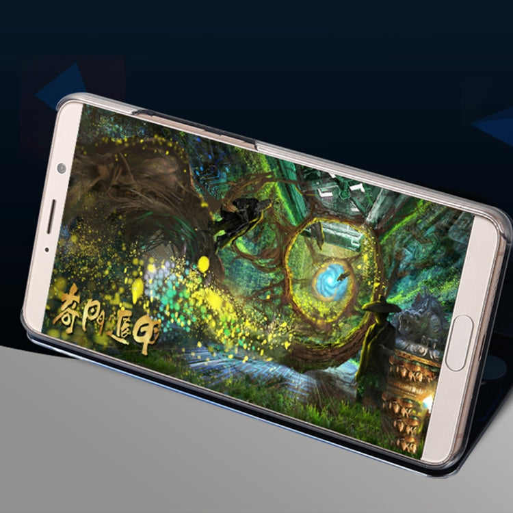 For Huawei  Mate 10 Electroplating PC + PU Horizontal Flip Protective Case with Stand Holder & Sleep / Wake-up Function