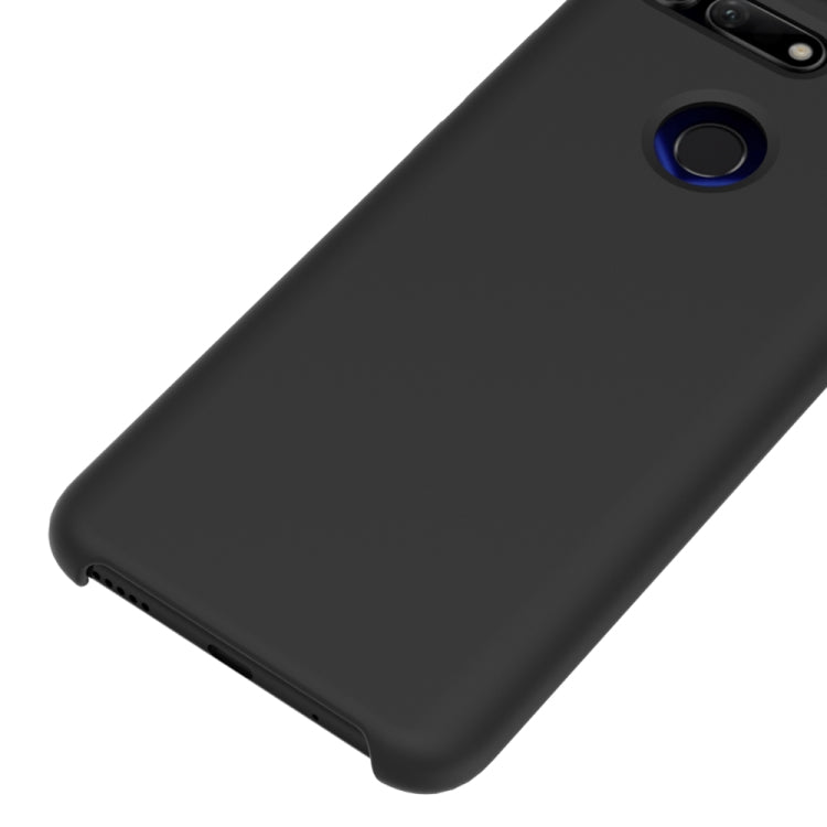 Solid Color Liquid Silicone Dropproof Protective Case for Huawei Honor View 20