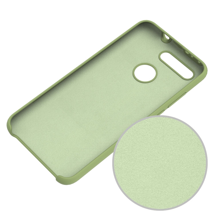 Solid Color Liquid Silicone Dropproof Protective Case for Huawei Honor View 20