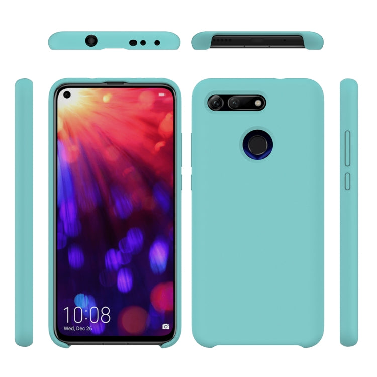Solid Color Liquid Silicone Dropproof Protective Case for Huawei Honor View 20