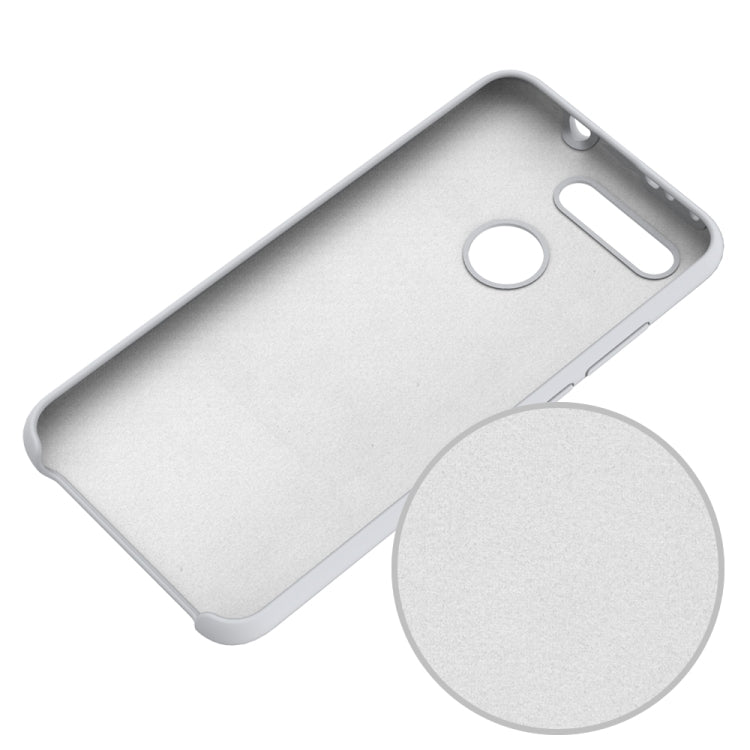 Solid Color Liquid Silicone Dropproof Protective Case for Huawei Honor View 20