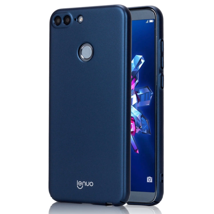 Lenuo for  Leshield Series Huawei Honor 9 Lite PC Dropproof Protective Back Cover Case(Blue)