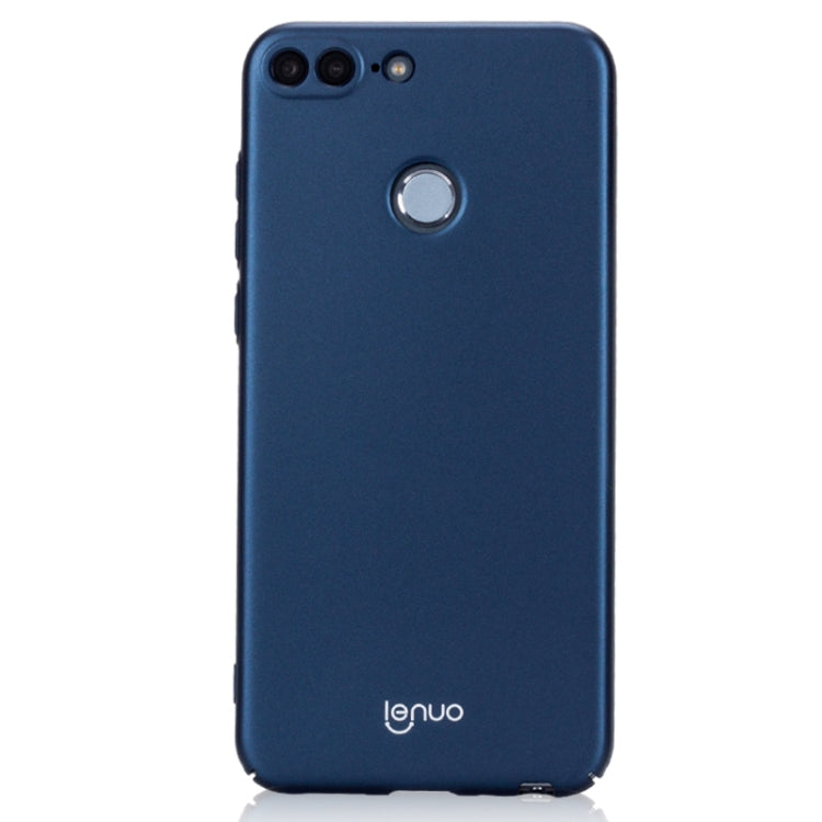 Lenuo for  Leshield Series Huawei Honor 9 Lite PC Dropproof Protective Back Cover Case(Blue)