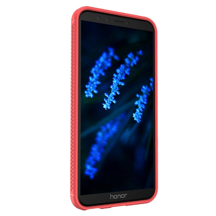 Lenuo for  Leshen Series Huawei Honor 9 Lite TPU Litchi Texture Dropproof Protective Back Cover Case