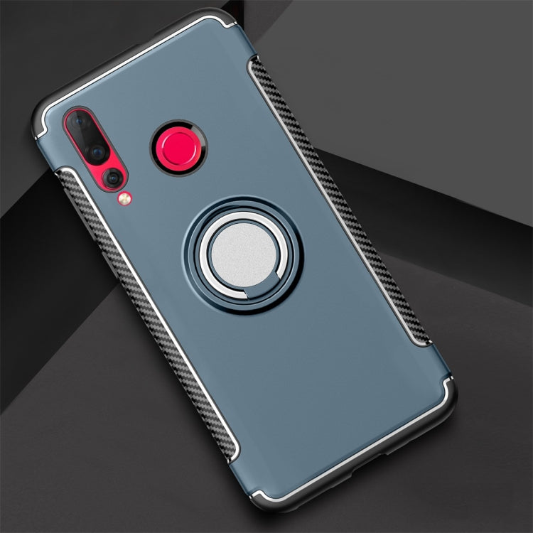 Magnetic 360 Degree Rotation Ring Holder Armor Protective Case for Huawei Nova 4