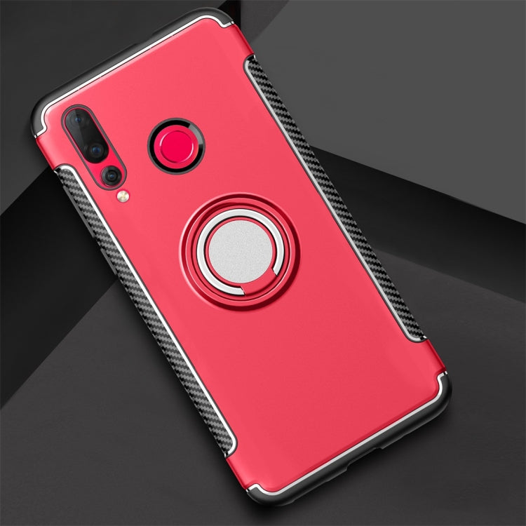 Magnetic 360 Degree Rotation Ring Holder Armor Protective Case for Huawei Nova 4