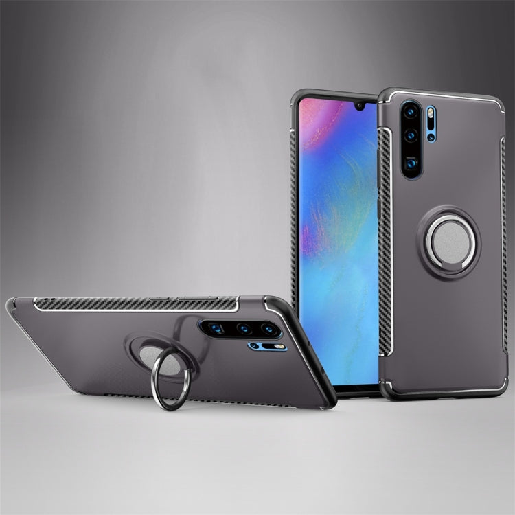 Magnetic 360 Degree Rotation Ring Holder Armor Protective Case for Huawei P30 Pro
