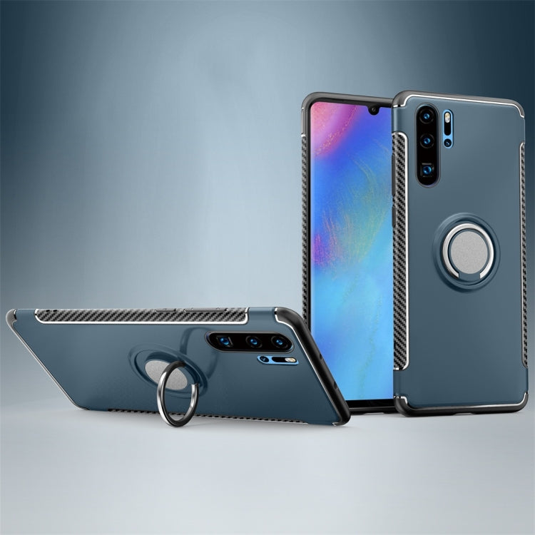 Magnetic 360 Degree Rotation Ring Holder Armor Protective Case for Huawei P30 Pro