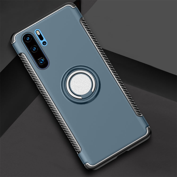 Magnetic 360 Degree Rotation Ring Holder Armor Protective Case for Huawei P30 Pro