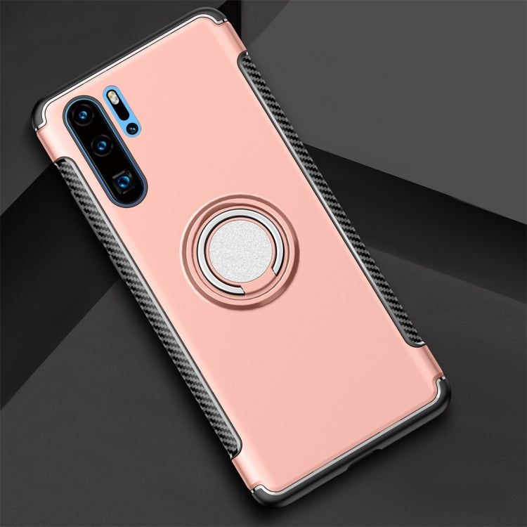 Magnetic 360 Degree Rotation Ring Holder Armor Protective Case for Huawei P30 Pro