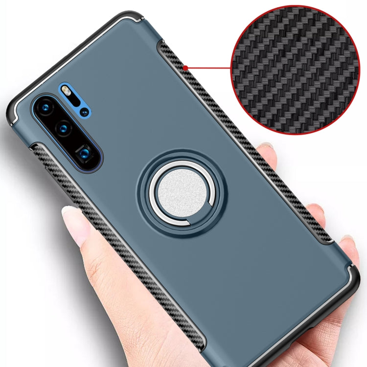 Magnetic 360 Degree Rotation Ring Holder Armor Protective Case for Huawei P30 Pro