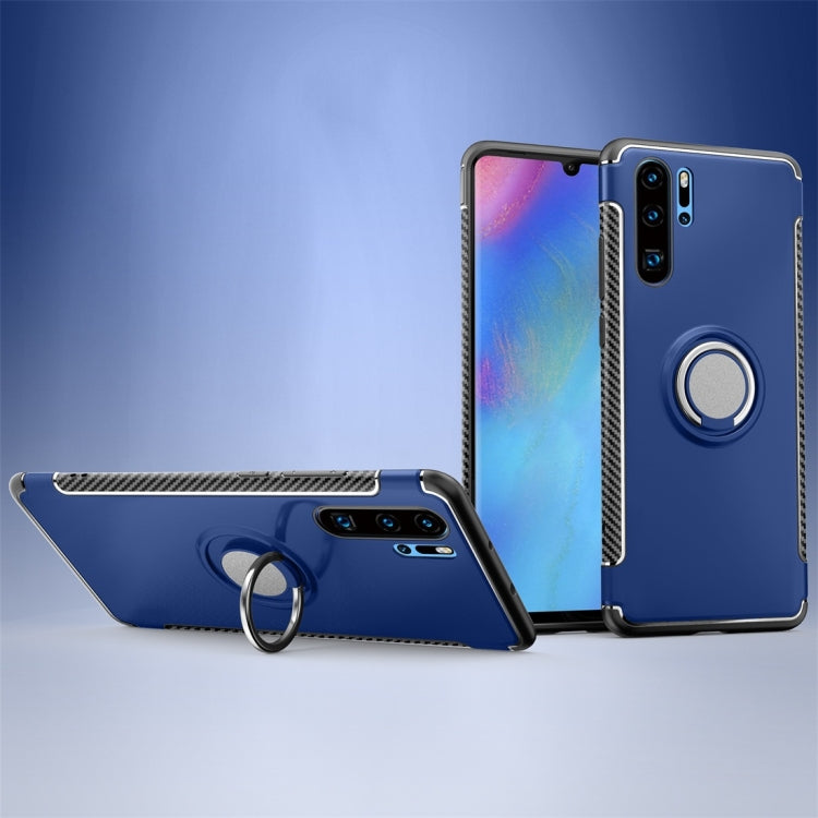 Magnetic 360 Degree Rotation Ring Holder Armor Protective Case for Huawei P30 Pro
