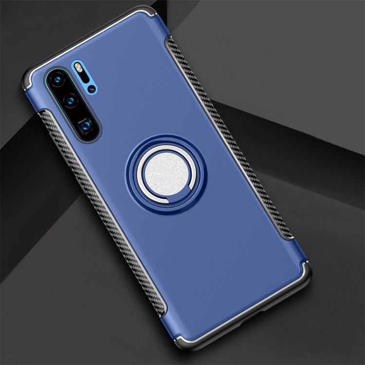 Magnetic 360 Degree Rotation Ring Holder Armor Protective Case for Huawei P30 Pro