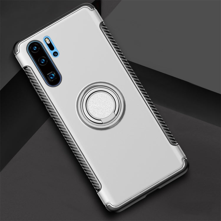Magnetic 360 Degree Rotation Ring Holder Armor Protective Case for Huawei P30 Pro